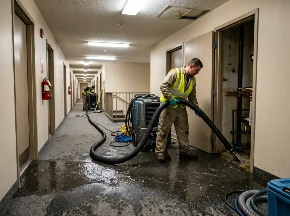 multi-unit-apartment-hallway-f-005 — frequently asked questions, Emergency Burst Pipe Water Extraction & Removal in Carmel-b…